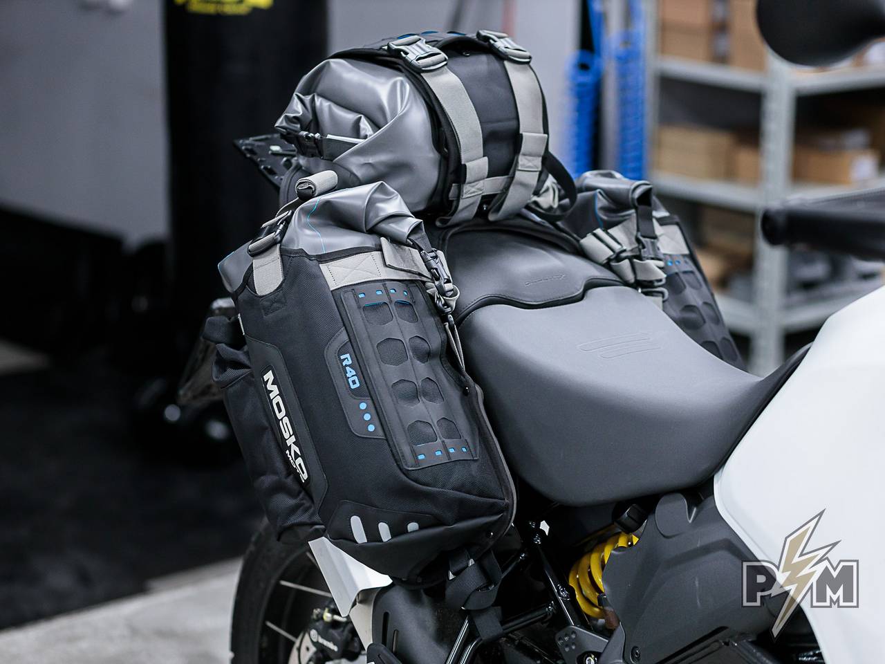 The Ross Hall Project: An Account of Motorcycles: Review: Mosko Moto  Backcountry Duffel and Panniers