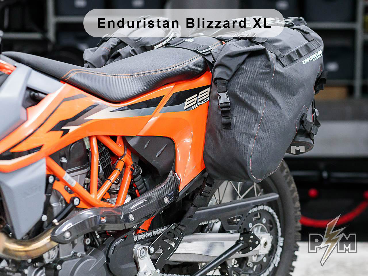 Perun moto KTM 690 Enduro R /SMC-R / GasGas ES700 Extension plate - Enduristan Blizzard XL